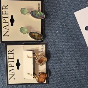 Kohls Brand NAPIER                2 PIECERED EARRINGS